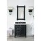 James Martin Vanities Brittany 30in Single Vanity, Black Onyx, w/ 3 CM Eternal Jasmine Pearl Quartz Top 650-V30-BKO-3EJP - alternate 2